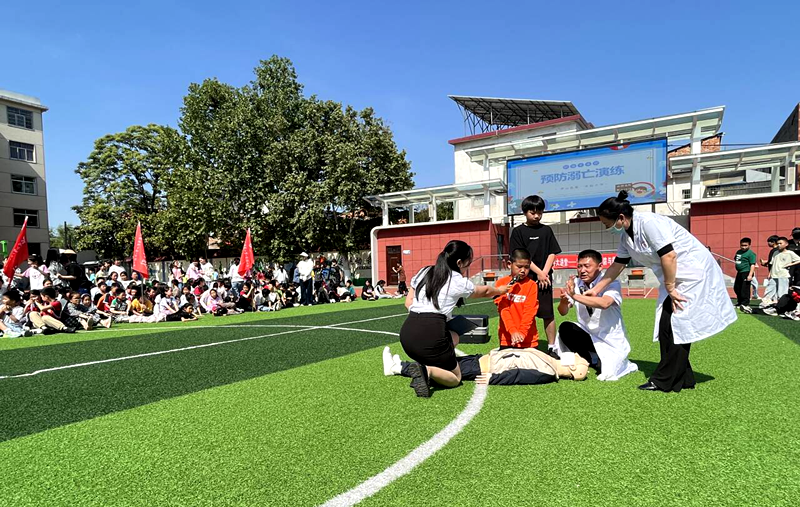 应急科普进校园 安全知识伴成长——罗山县科协开展安全科普知识进校园活动