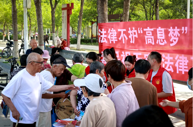 濮阳市台前县科协开展防范非法金融科普宣传活动