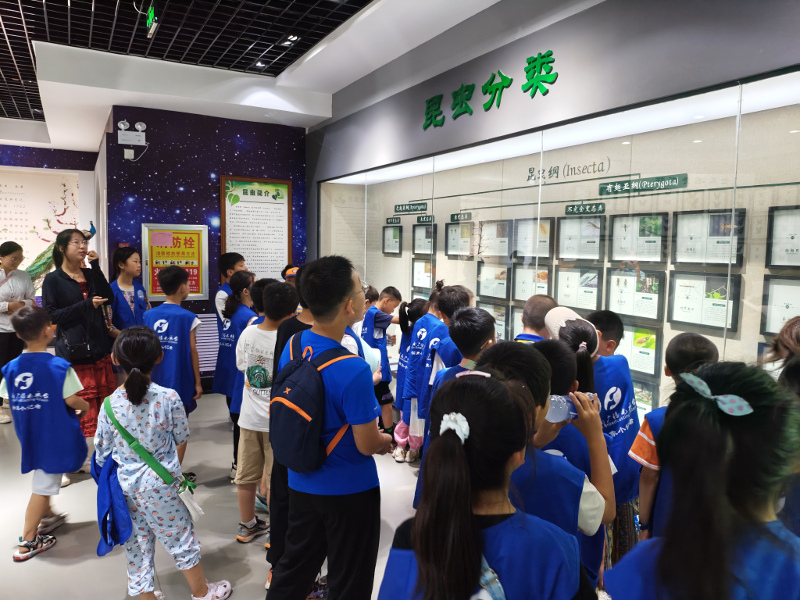 科技志愿引航少年探秘自然 ——新乡市科技志愿服务走进河南科技学院标本馆