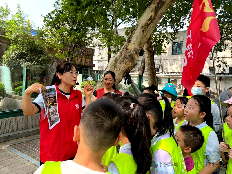 郑州市动物园联合开展“认识来自南美洲动物”科普公益课堂活动