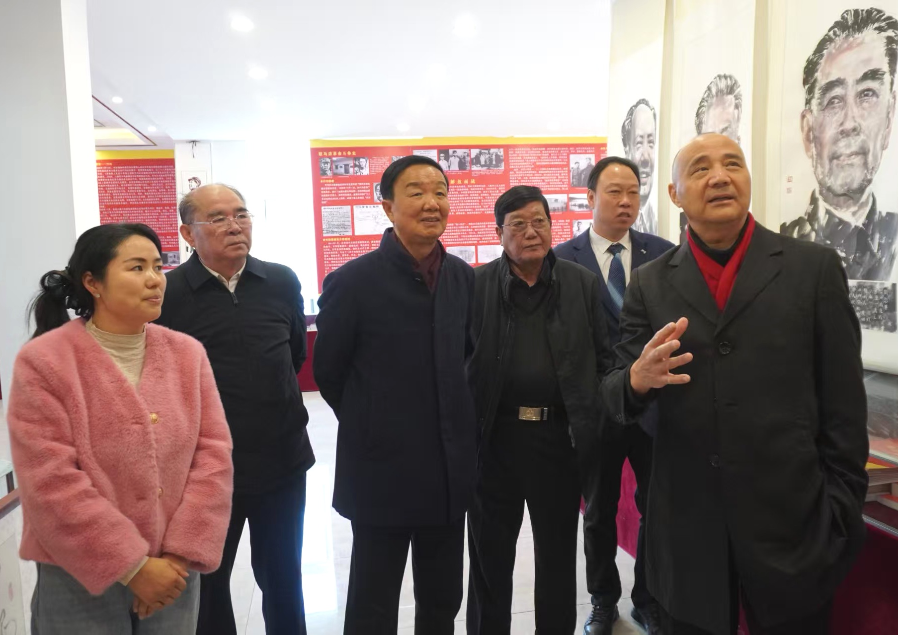 李友明调研驻马店市红色文化研究会：为红色文化发展“把脉开方”