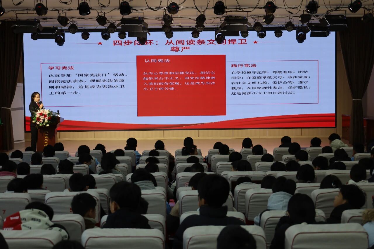 学法懂法！沁阳法官为青少年送上法治“必修课”