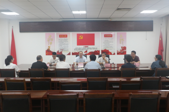 邓淼磊赴南阳调研学会党建、社会组织乱象专项整顿、科普场馆安全运行等工作