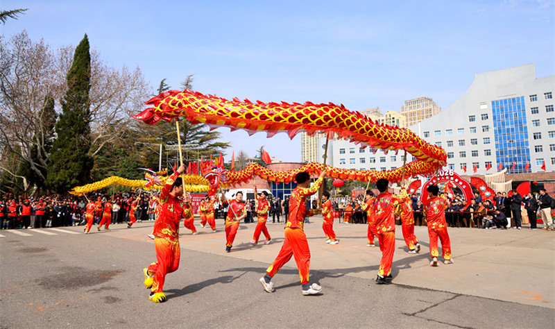 灵宝：桃林欢歌庆佳节   民俗社火闹元宵
